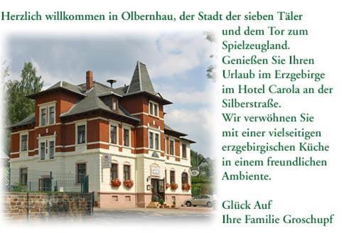 Hotel Carola Olbernhau Luaran gambar